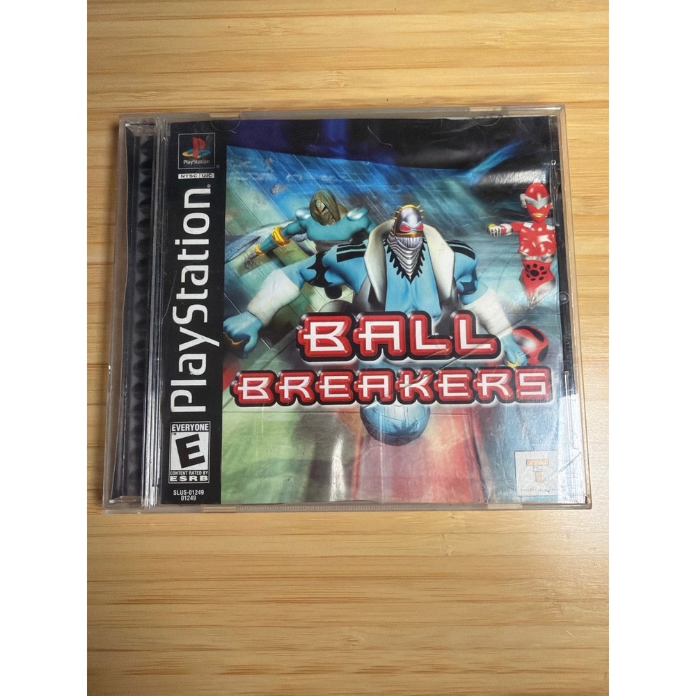 PS1 Ball Breakers Complete‎ Water Damaged Manual Crack Untested